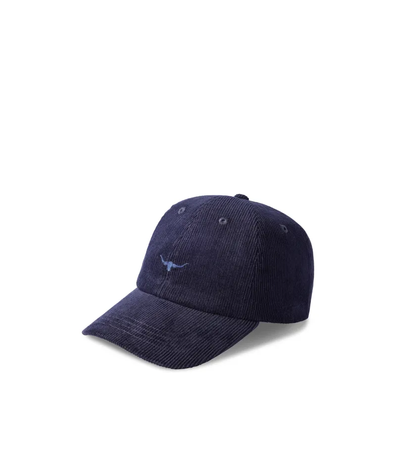 RM Williams Mini Longhorn Cap Navy-5